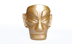 威斯坦3D打印三星堆面具，讓文物“起死回生”，觸手可得！