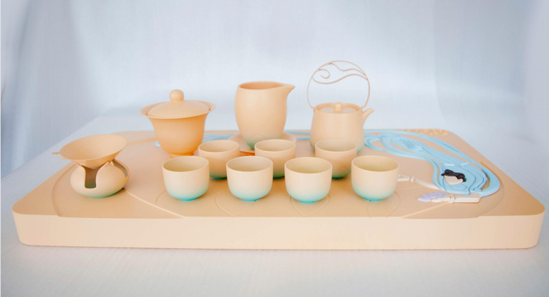 3d打印茶具成品