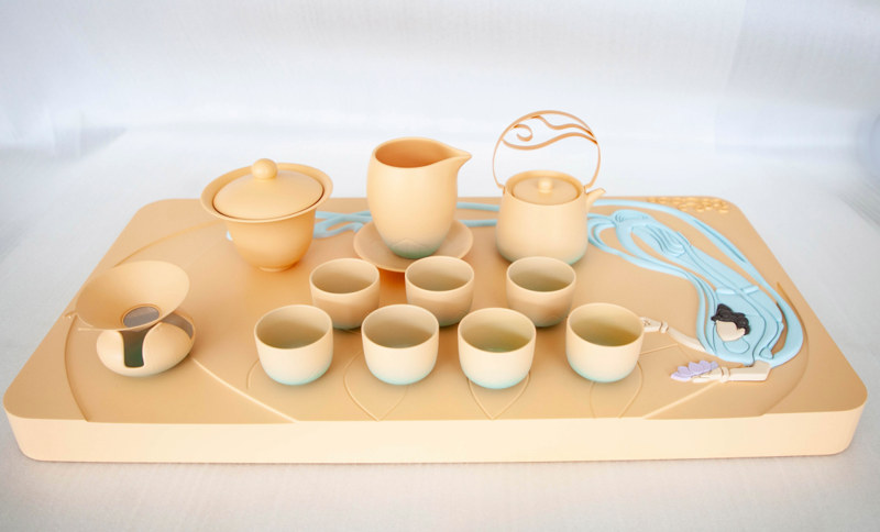 3d打印茶具成品